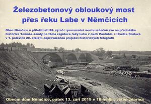 Němčický most - pozvánka na přednášku