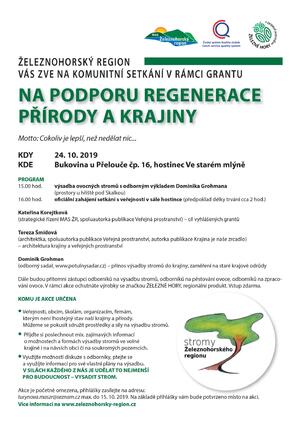 Komunitní setkání 24.10.2019