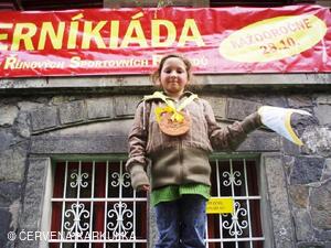 Perníkiáda 2009 - předání perníkijských medailí za Liščí běh s pytlem zázvoru